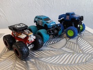 Samochody terenowe - monster truck - kpl. 3 sztuki