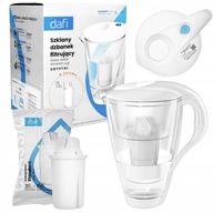 DZBANEK FILTRUJĄCY DAFI CRYSTAL LED SZKLANY 2L +ZESTAW 1 FILTR DAFI CLASSIC