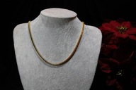 ŁAŃCUSZEK ZE STALI CHIRURGICZNEJ 316L POZŁACANY