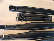 Paski Pasy skórzane do akordeonu komplet z basem
