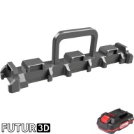 Transporter mini na osiem akumulatorów Parkside X20V Team