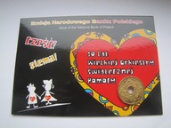 2 zł. WOŚP 10 lat blister