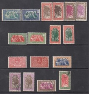 kol. franc. MADAGASKAR zbiorek 17 zn. AGAWA z 1930 odmiany