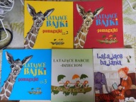 Latające Bajki Pomagajki 1, 2, 3 Bajania Babcie Terapeutyczne 5 sztuk