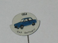DAF Daffodill auto 1964 odznaka z PRL