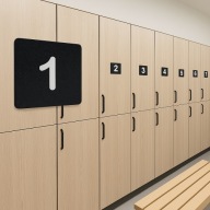 NUMERKI na szafki w szatni 50 szt, Numerki do przebieralni DOWOLNY KOLOR