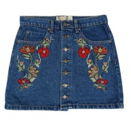 SPÓDNICA DAMSKA JEANSOWA MINI ROZM. 36__DENIM