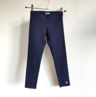 Legginsy granatowe United Colors of Benetton 116 122 jak nowe (444)