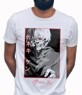 Koszulka męska bawełniana z nadrukiem anime TOKYO GHOUL