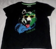 Bluzka T-shirt wilk 110-116 T: