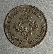 Mauritius 1/4 rupii, 1950r. BCM