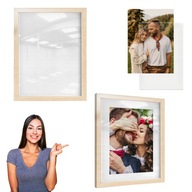 RAMKA DREWNIANA NA ZDJECIE LOFT VINTAGE 40X60 DUZA ELEGANCKA DREWNO SOSNOWA