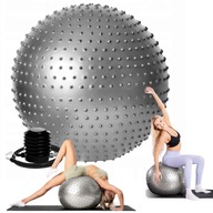 PIŁKA REHABILITACYJNA SENSORYCZNA GYM BALL DO ĆWICZEŃ 65CM + POMPKA ZESTAW