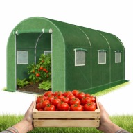 TUNEL FOLIOWY OGRODOWY 3X2M SZKLARNIA OGRODOWA FOLIOWA FOLIAK PAWILON 6m2