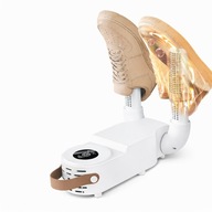 Suszarka do butów 4 w 1 | 130 W | timer + UV dezynfekcja | biała