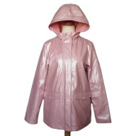 PRIMARK metaliczna kurtka przeciwdeszczowa 164 cm