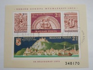 Węgry - Rok ochrony zabytków - Mi.bl.115 kasowany