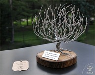 Drzewko szczęścia Grawer pamiątka na urodziny, rocznica ślubu, wesele