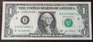 1 dolar USD 2003r. seria B UNC