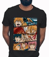 Koszulka męska bawełniana z nadrukiem CHAINSAW MAN