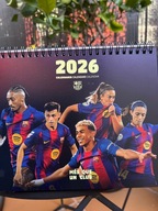 Gole, daty i trofea – FC Barcelona 2026. Kalendarz stojący z gwiazdami