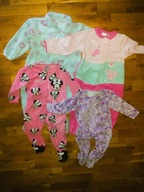 EARLY DAYS pajacyki ciepłe śpiochy ze stópkami 12-18 m-cy dziewczynka