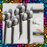 Zestaw 4 nożyczek chirurgicznych