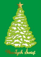 Kartka bożonarodzeniowa CHOINKA