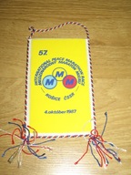 Międzynarodowy MARATON POKOJU Koszyce 1987 proporczyk