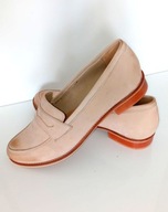 Klasyczne mokasyny damskie 39 100% SKÓRA