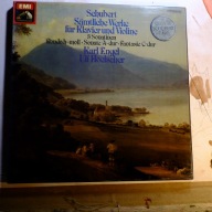 Schubert Sämtliche Werke fur Klavier und Violin / Engel, Hoelscher EMI 2lp