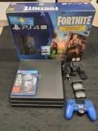 Sony PlayStation 4 PRO SSD 500GB NIEBIESKI DS4+NASADKA ŁADOWARKA GRA BOX