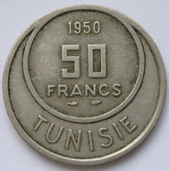 Tunezja 50 franków 1950