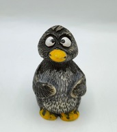 STARA figurka śmieszny zezowaty ptaszek 6cm