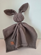 Przytulanka króliczek dla niemowląt|100% bawełna|Handmade|Wafelek