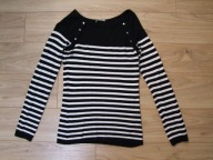 CHARYTATYWNIE: Sweter w paski