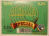 ETYKIETA - KONSTANCIN JEZIORNA - BROWAR KONSTANCIN - TĘCZA SPECJAL PIWO