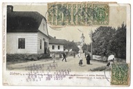 D96 Ustroń Kath Kirche Ulicówka znaczki Teschen 1902 Szarotka Feitzinger