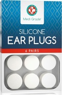 Zatyczki Do Uszu Medi Grade 6 Par – Silikonowe Stopery 27dB