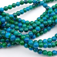 H5- CHRYZOKOLA - kula - 8mm - 15 sztuk