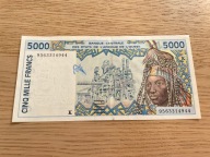 Senegal - 5000 franków - 1995 - UNC
