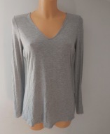 ASOS SZARA BLUZKA wiskoza MELANZ 38 uk 10