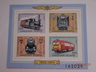 Węgry - 100 lat kolejnictwa - Mi. bl.139 A **