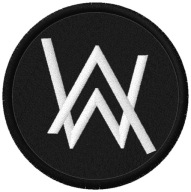 Termo Naszywka Muzyczna Allan Walker Logo Haftowana Naprasowanka