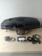 Poduszki AIRBAG konsola deska pasy Peugeot 508 I JBL HUB ORYGINAŁ Komplet