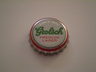 kapsel piwny - GROLSCH - sygnatura dap