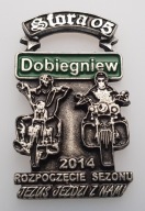 Znaczek, odznaka, blacha zlotowa, motocyklowa No.1854