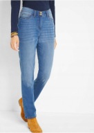 Tanio !_NOWE extra WYSZCZUPLAJĄCE jeansy_WYSOKI STAN_BAWEŁNA+spandex 50/52