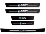 5 szt - BMW 3 X3 X5 Naklejki ochronne na progi Bagażnik Dopasowane Premium
