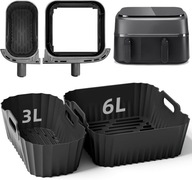 SILIKONOWE WKŁADKI DO FRYTKOWNICY AIR FRYER 9L
